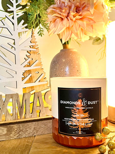 Australian Bush Christmas | 2022 Limited Edition Hammered Copper & White Candle